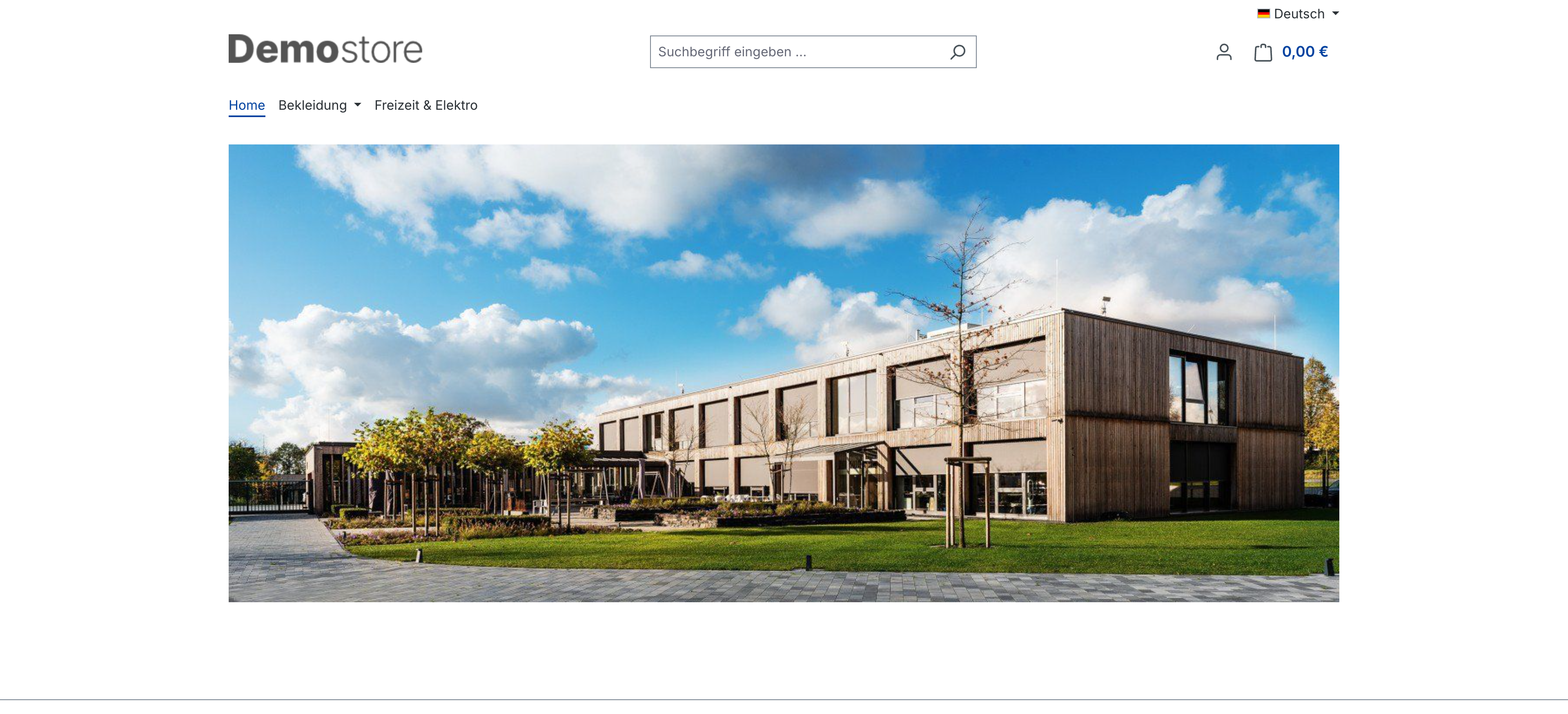 Shopware Storefront mit aktivem GTM